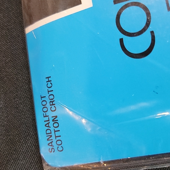 Attractions. Sandal foot control top pantyhose small - Picture 3 of 5